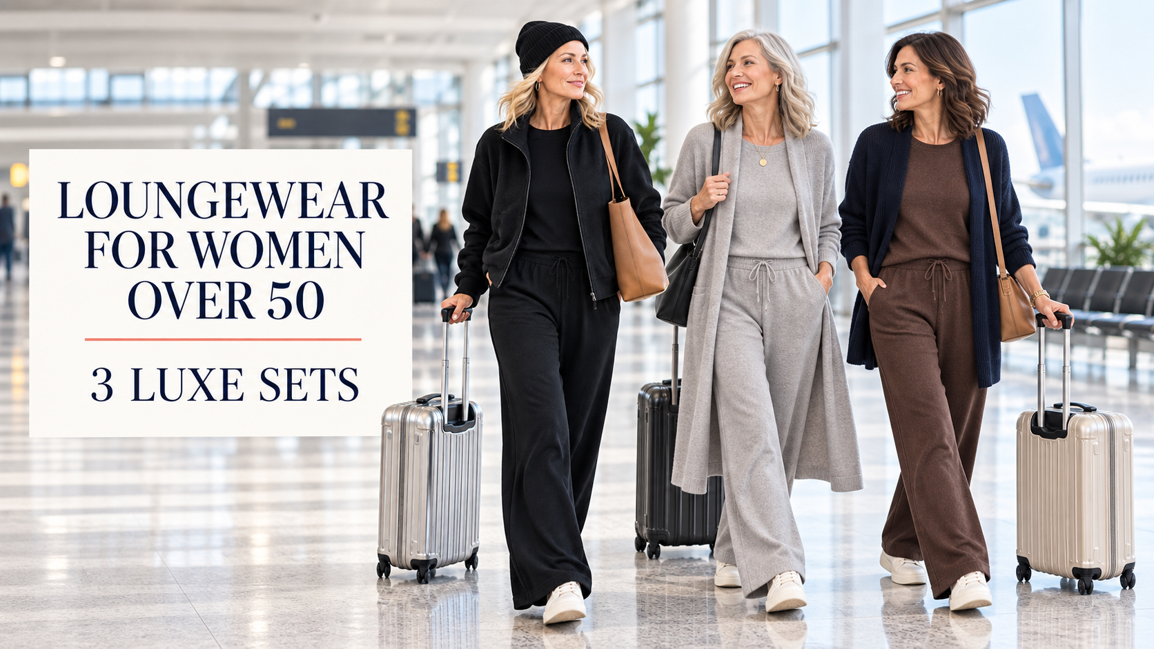 Loungewear for Women Over 50: 3 Luxe Sets, 9 Polished Looks